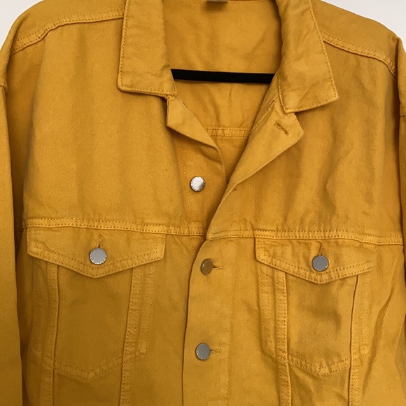 Denim jacket yellow - Picture 3 of 5